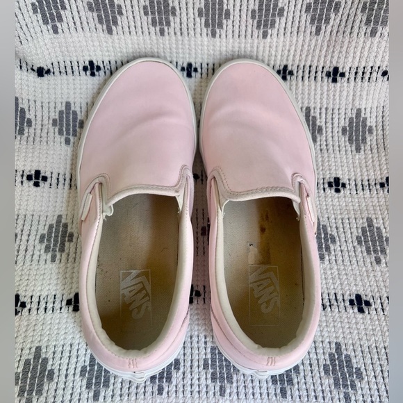 VANS Pink Slip-On Sneakers Women’s Size 10 - Picture 2 of 8